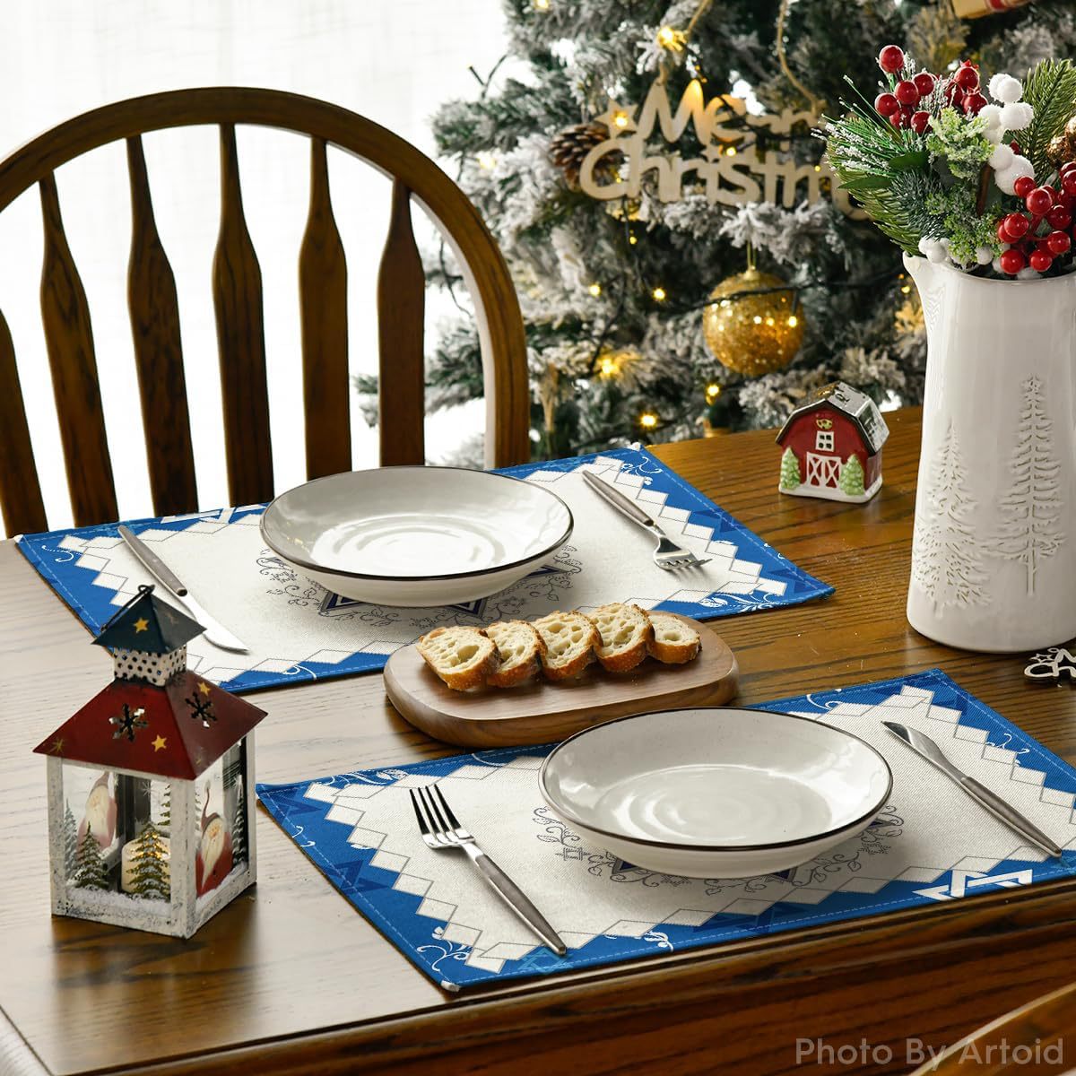 8Pcs Jewish Holiday Placemat S - огляд і ціна Cocktail Shaker Set